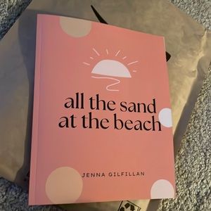 💕 Autographed Book!!! All the sand at the beach